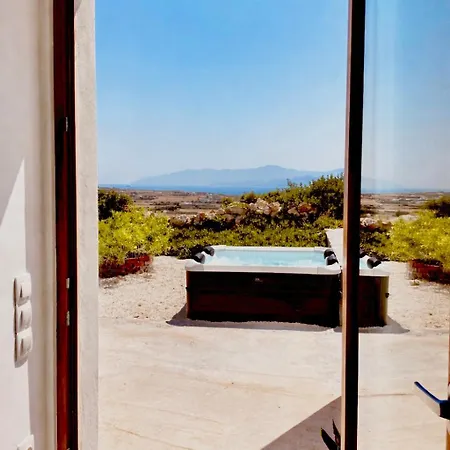 Spitisu In Paros - Naousa Con Vista Semesterbostad